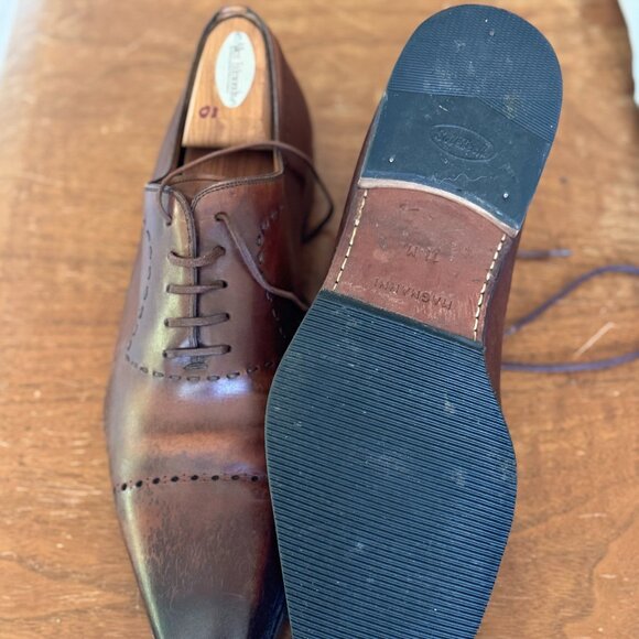 Magnanni Leather Loafers in Concac SZ 11M main image 11